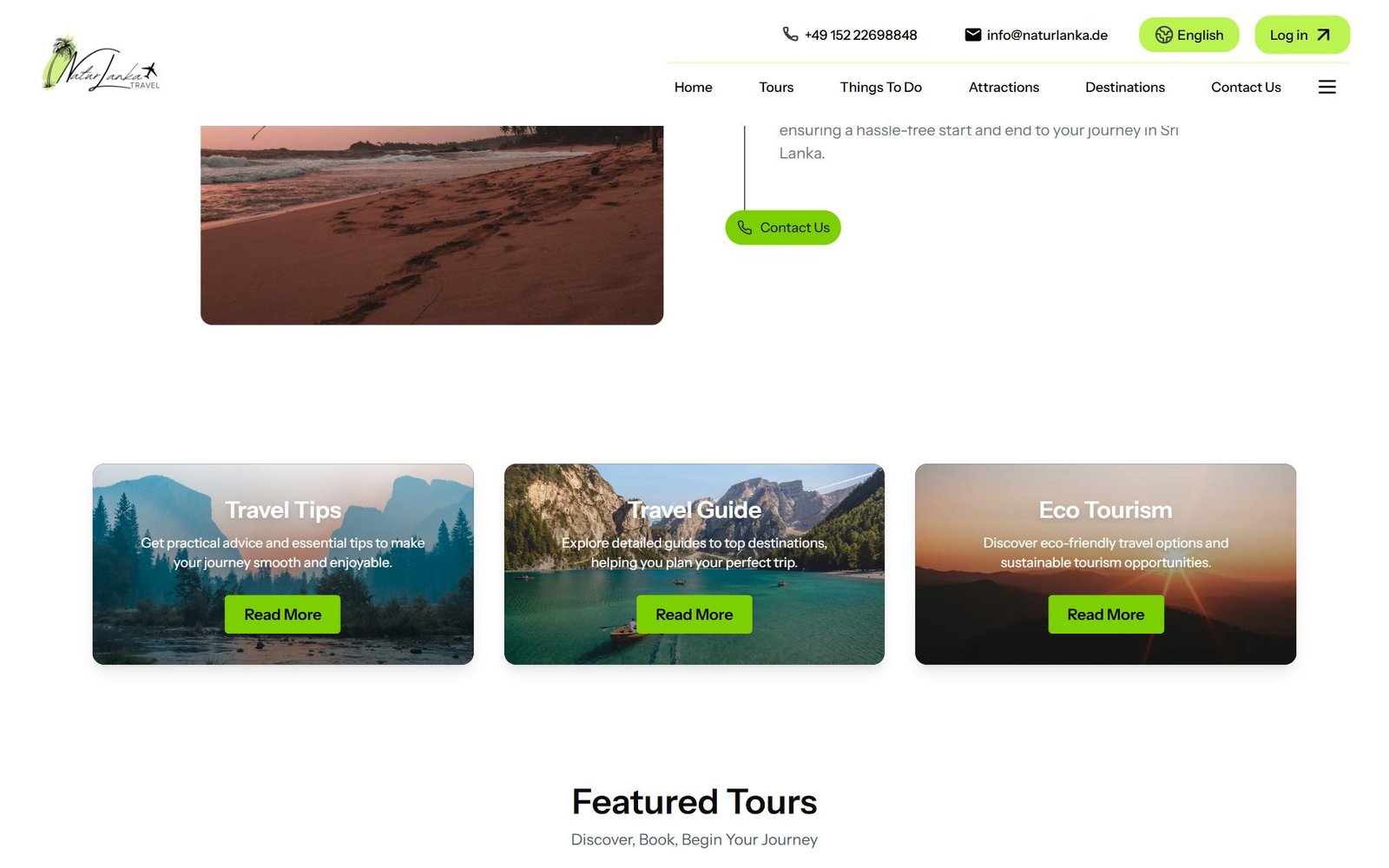 Nature Lanka Travels screenshot 2